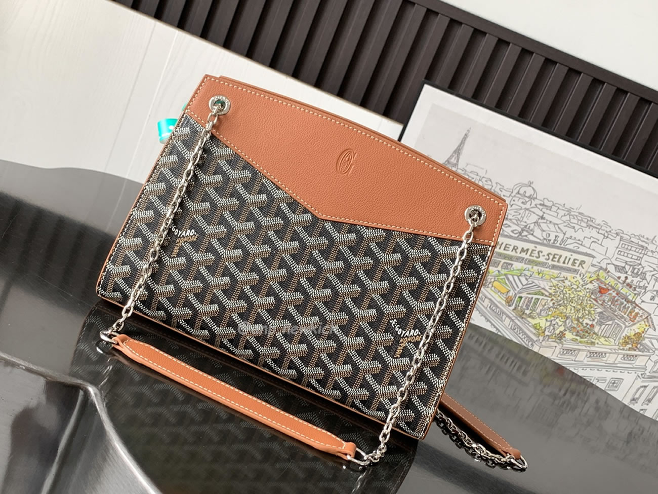 Goyard Rouette Small Hard Version 18 Cm X 9 Cm X 25.5 Cm (11) - www.newkick.vip
